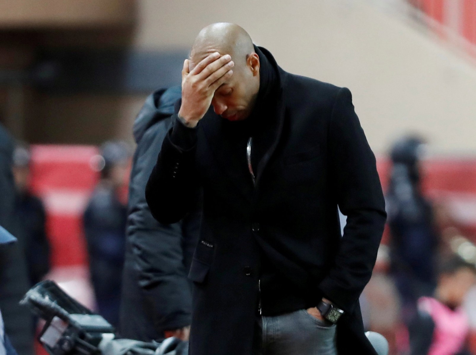 , Jamie Carragher reveals he could ‘almost see embarrassment on Thierry Henry’s face’ after Arsenal hero’s Monaco disaster