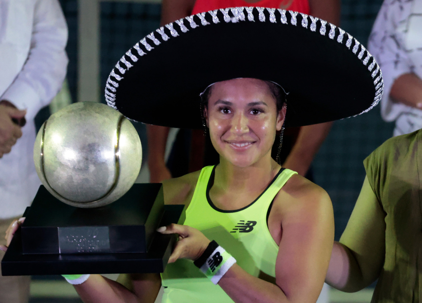Heather Watson won the women's tournament to land her fourth career singles title and first since March 2016