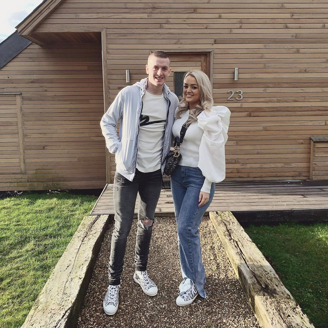, Newlyweds Jordan Pickford and Megan Davison live a life of luxury, enjoying private jets and £2500-a-night hotel suites