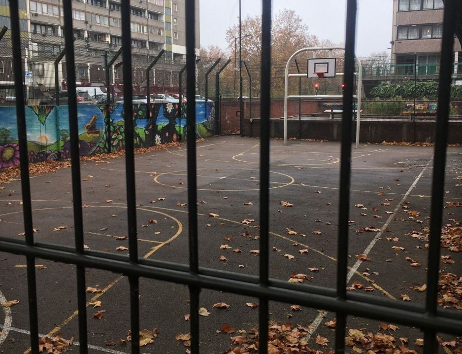 Nelson developed his skills in the sports court at the Aylesbury Estate