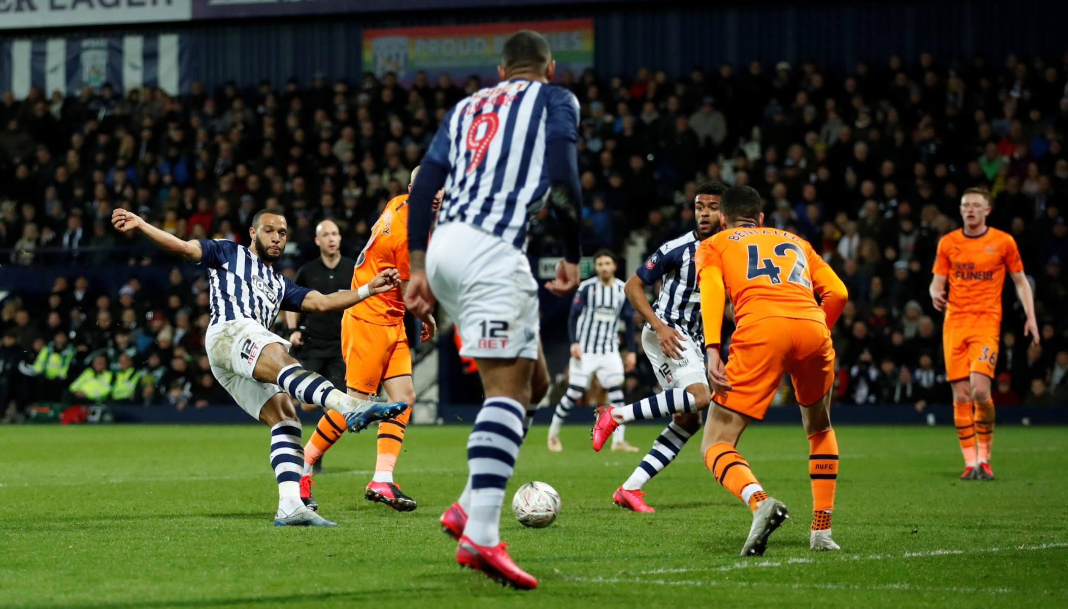 Matt Phillips sparked WBA into life with this strike on 74 minutes