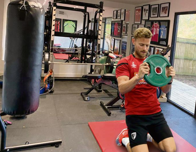 , Diary of a frustrated footballer: Home gym a win for SunSport’s latest columnist, Bournemouth skipper Simon Francis