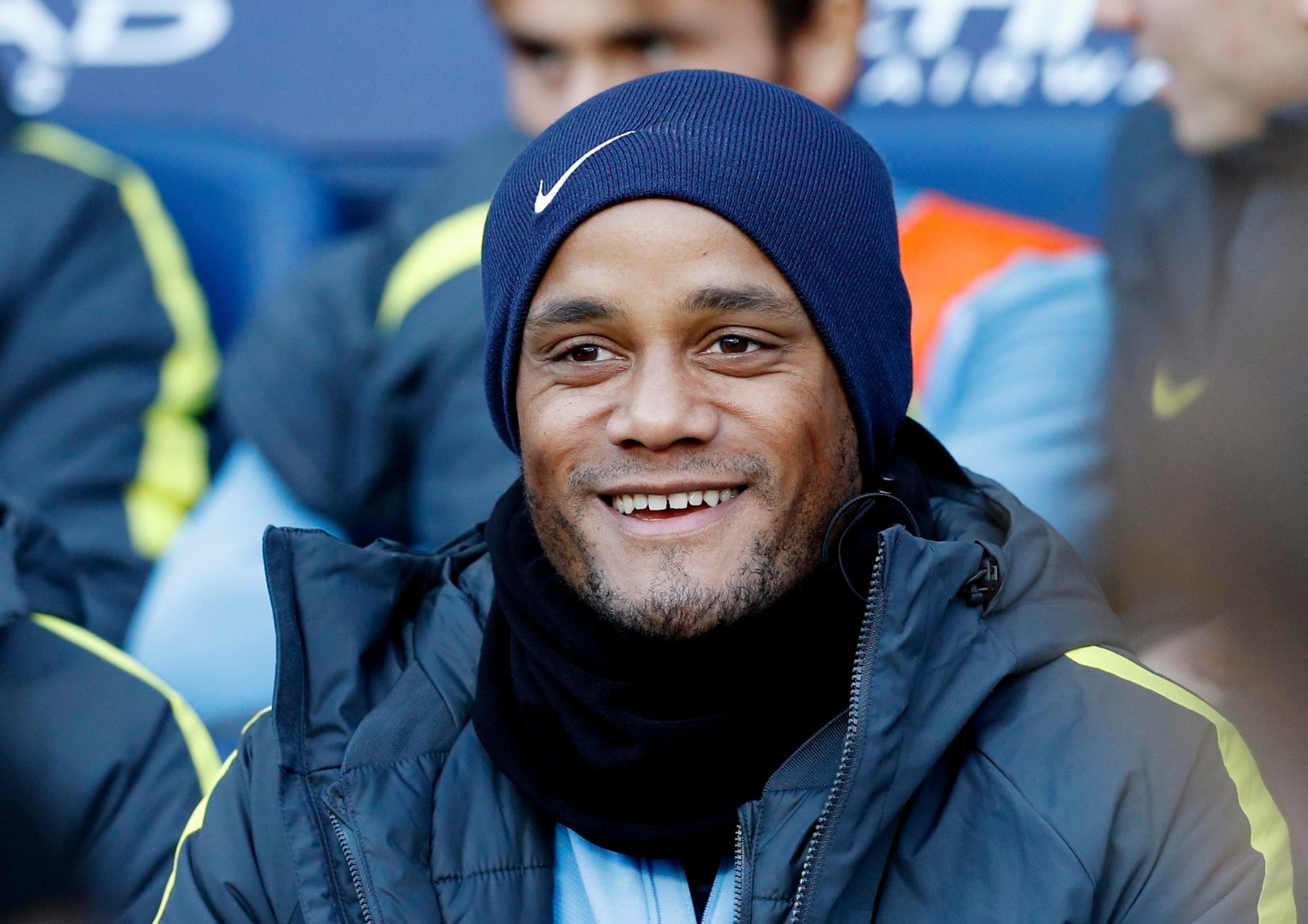 Manchester City star Vincent Kompany is the second centre-back