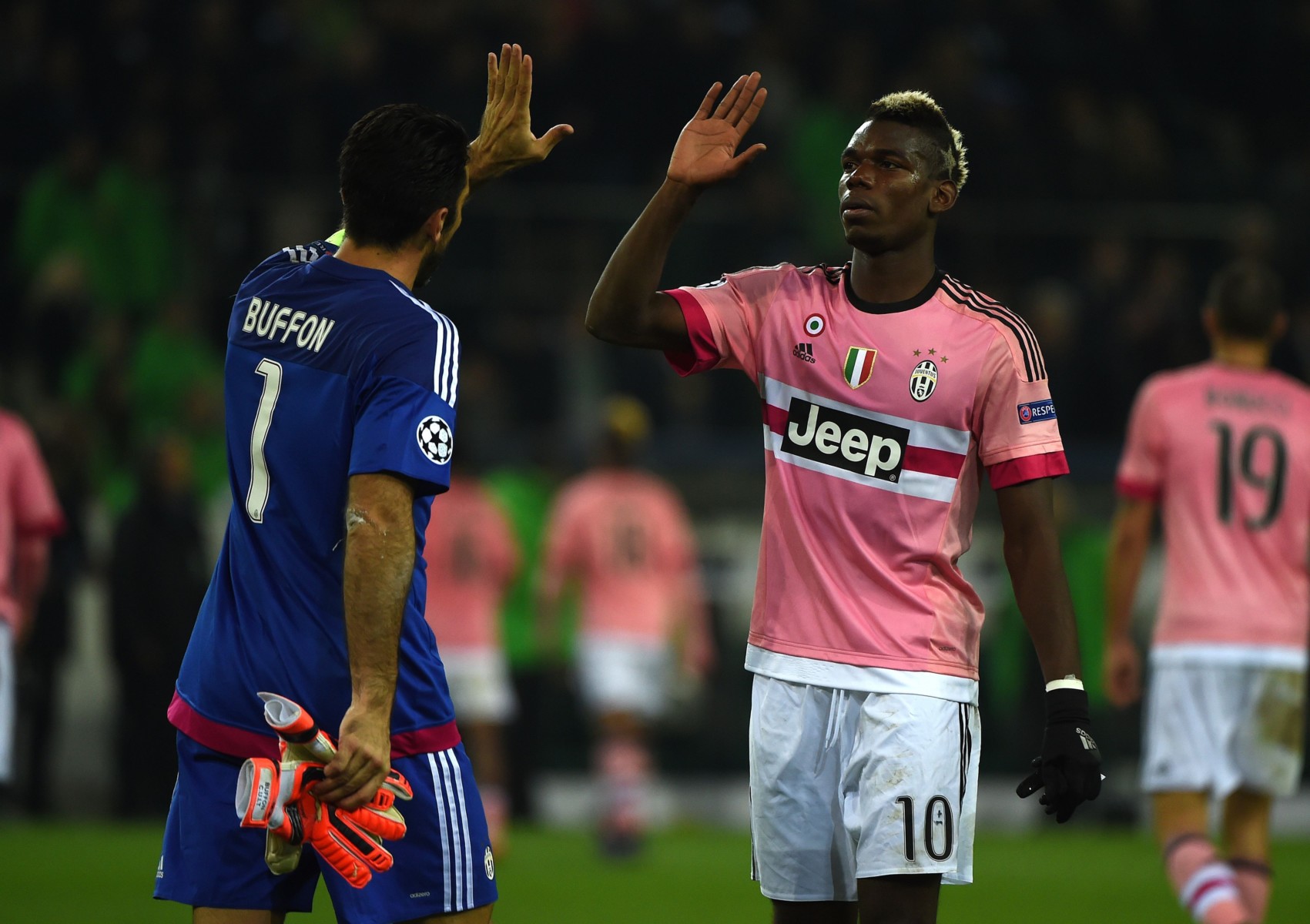 Pogba and Gianluigi Buffon played pivotal roles in Juventus' dominance throughout the Frenchman's four years in Turin
