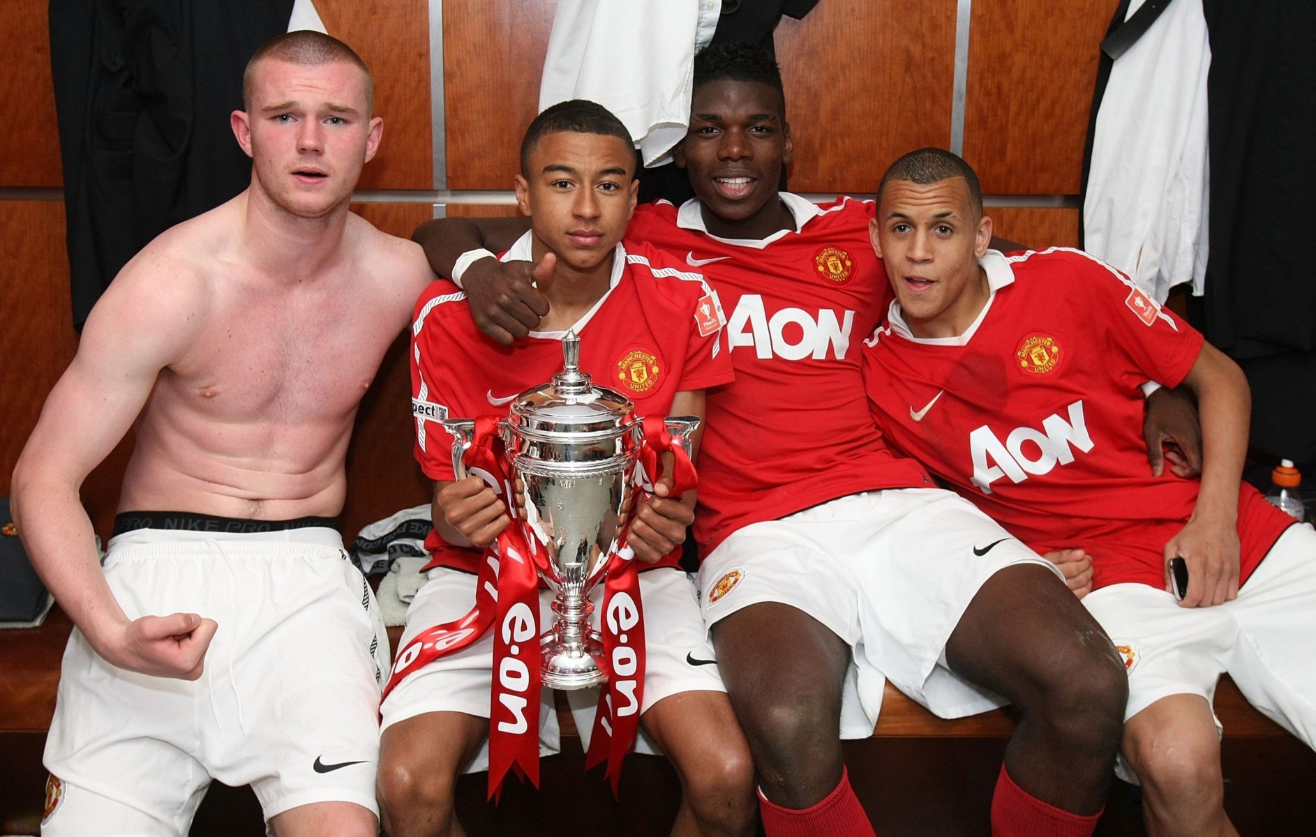 Jesse Lingard was a team-mate of Pogba's during their time in the Manchester United youth set-up