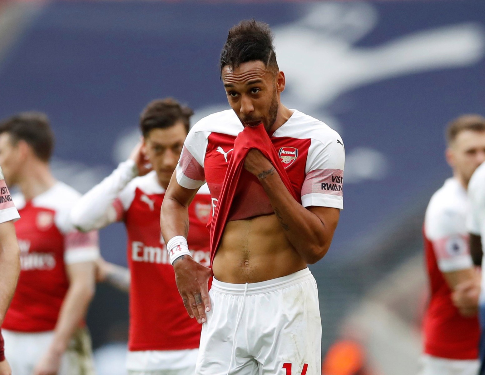 , Arsenal star Aubameyang available for just £30MILLION transfer fee with Gunners desperate not to lose him on free