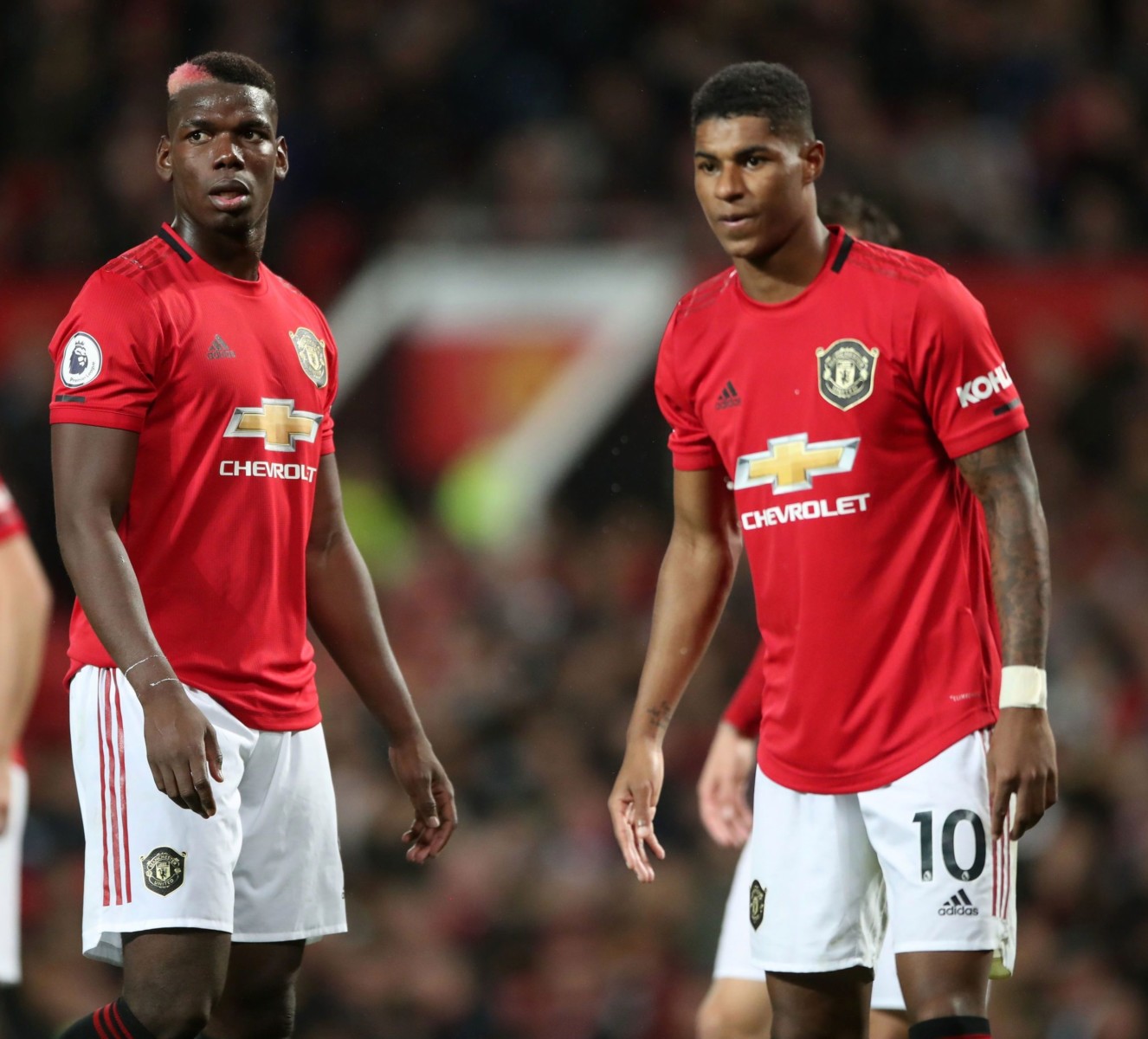 Marcus Rashford and Pogba have 51 goals between them when lining up together 122 times for the Red Devils