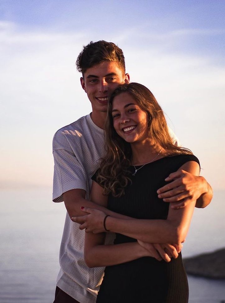 Away from football Havertz plays the piano and dotes on his girlfriend Sophia