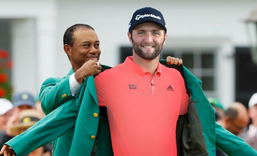 Golf fans simulate the Masters 2020 and Jon Rahm wins the green jacket ...