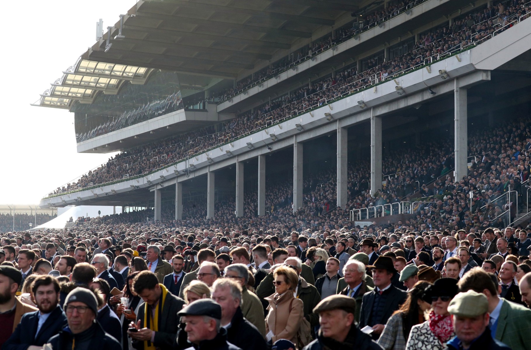 Thousands of people attended Cheltenham Festival in March