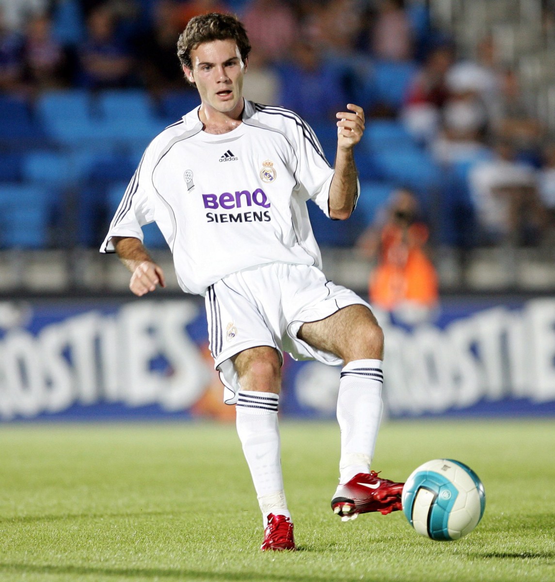 Juan Mata joined Real Madrid aged 15