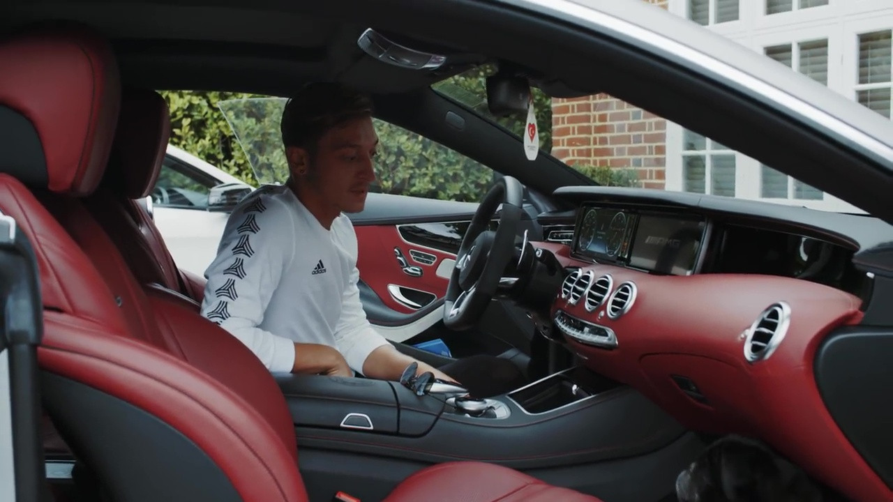 Ozil is a fan of German engineering when it comes to his motors