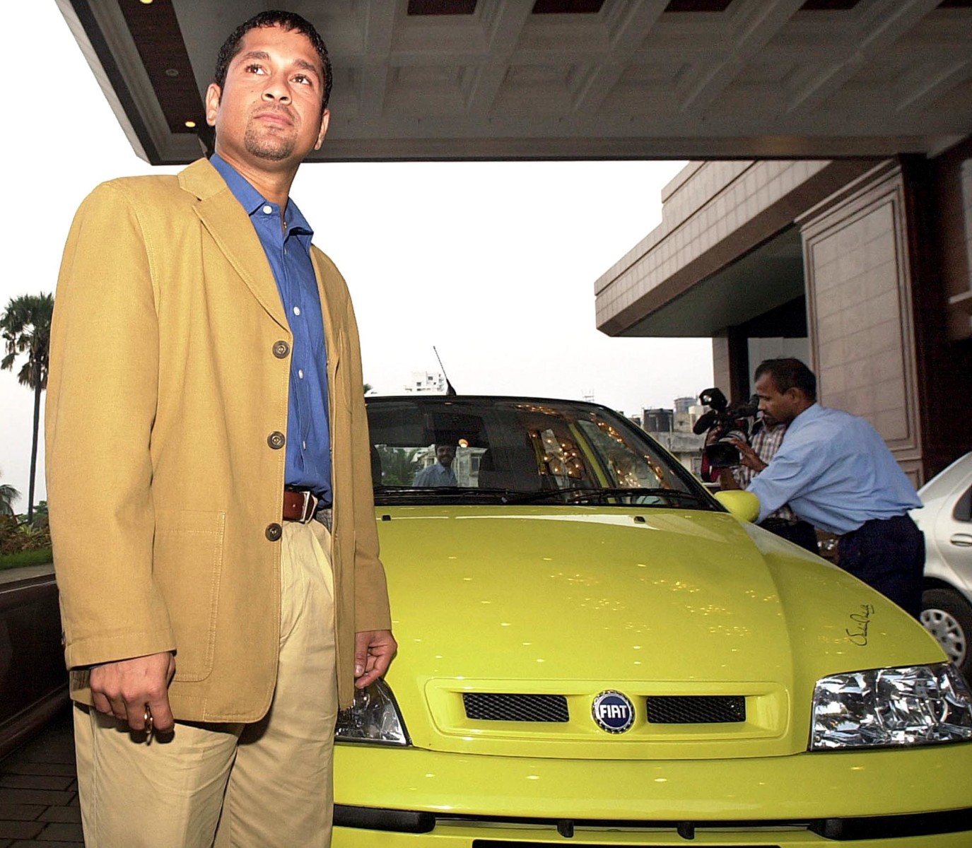 In the early 2000s Tendulkar became a spokesperson for Fiat and was gifted this Palio S10