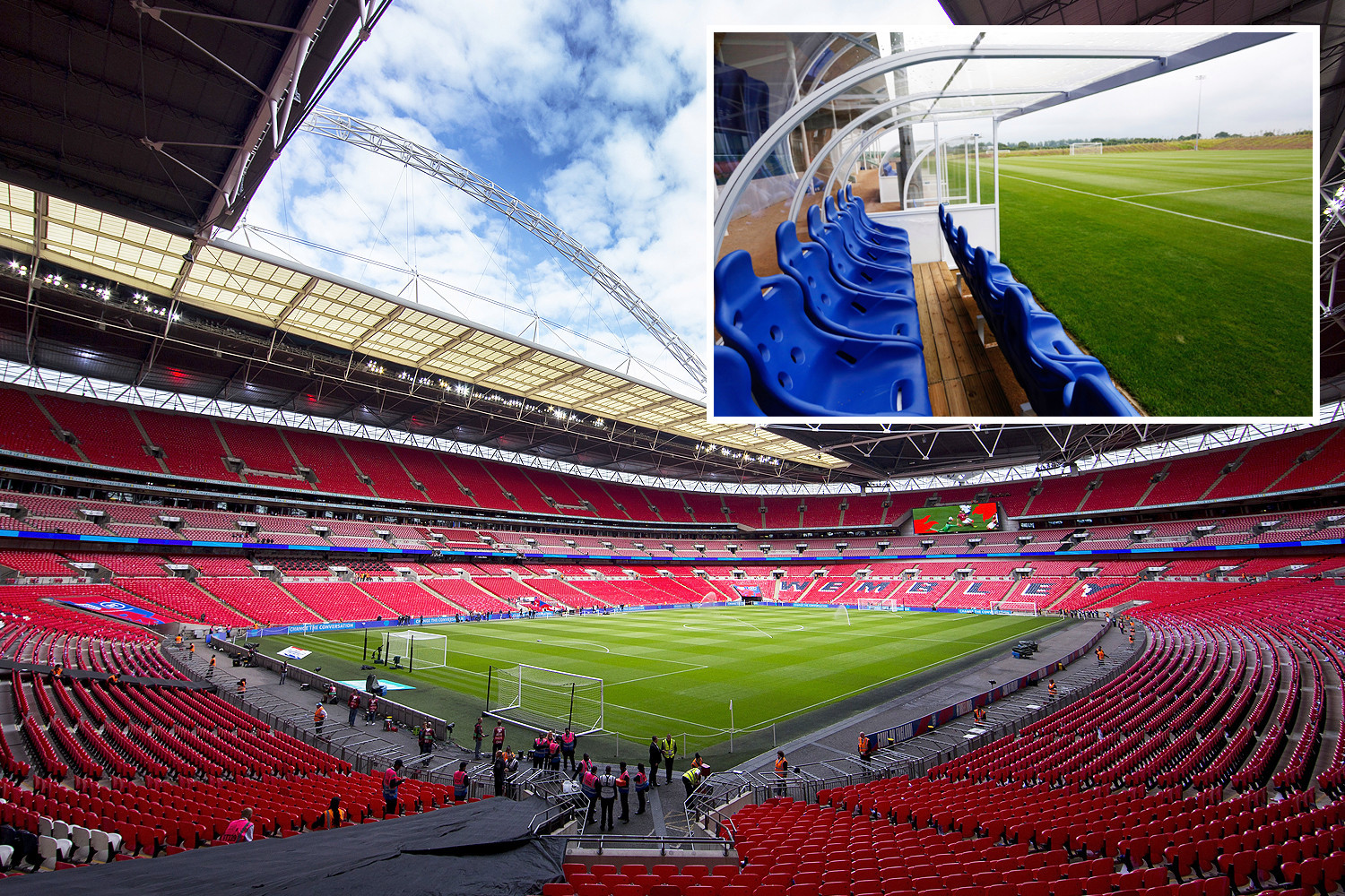 , Premier League offered Wembley and St George’s Park by FA as venues to finish season as talks post coronavirus go on