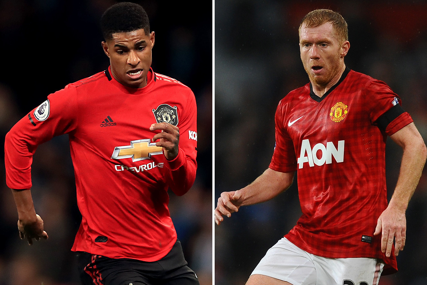, Rashford reveals his two Man Utd team-mates most like Scholes as striker admits it would be ‘dream’ to play with legend