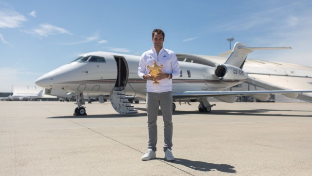 With all his endorsement deals Federer gets to live the high life