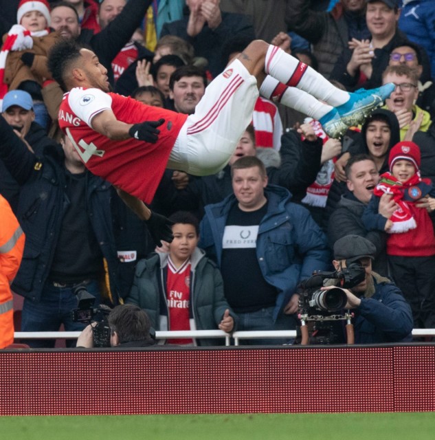 The striker even took inspiration from Sanchez for his acrobatic signature celebration