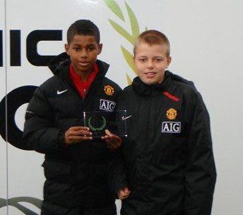 , Marcus Rashford shares inspirational throwback pic of himself as young Man Utd kid with award