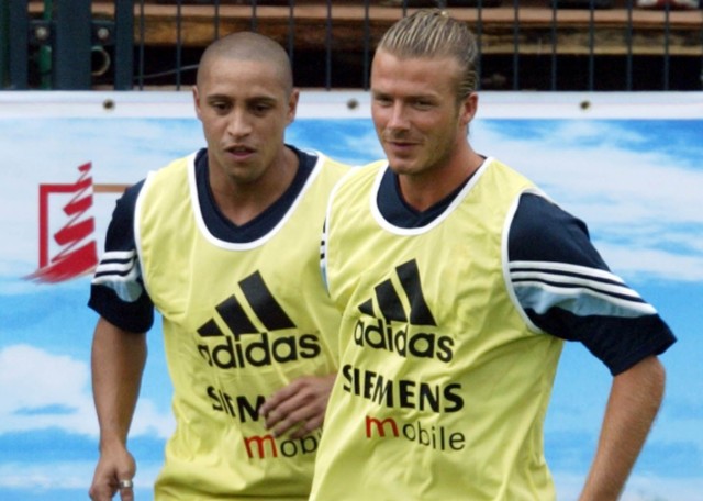 , Where are David Beckham’s team-mates from 2003 Real Madrid debut including Makelele, Figo and current boss Zidane?