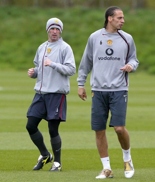 Keane and Ferdinand won the Premier League together in 2003