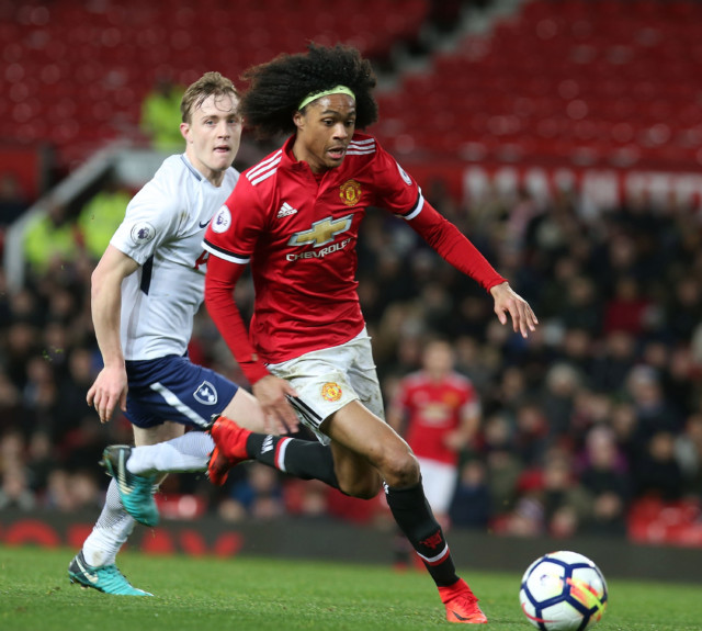 Tahith Chong recently committed his longterm future to Man Utd