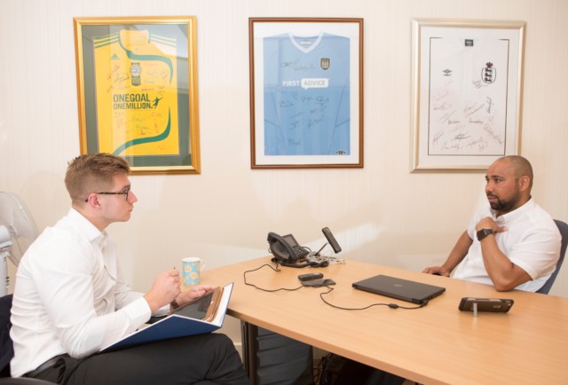 Whitley told SE's Tom Roddy how he helps current and former footballers as part of the PFA's Wellbeing team