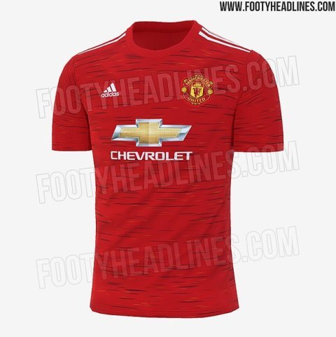 Adidas have designed a minimal home kit for the Red Devils