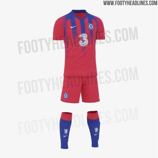 Is it Chelsea's new kit or Crystal Palace?