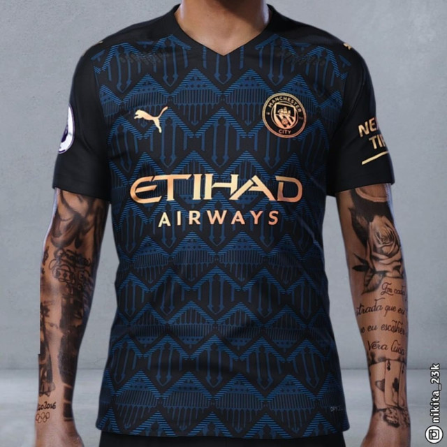 Man City's away jersey hasn't faired much better with their fanbase online