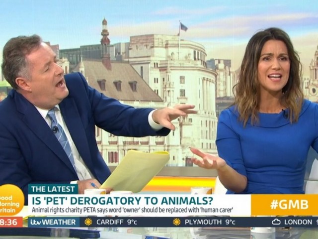 GMB host Piers Morgan will be getting into the swing of things
