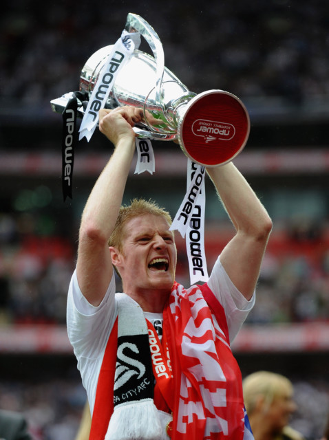 When Alan Tate left Old Trafford he became a Swansea legend