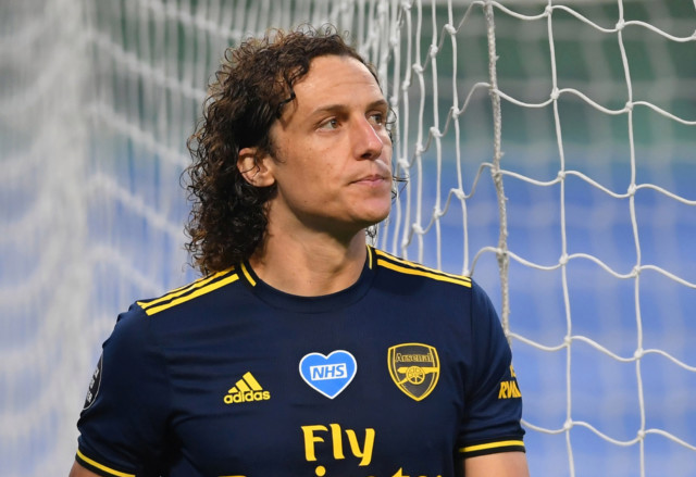 , David Luiz demands new two-year Arsenal deal with club only wanting to extend by one and future to be sorted this week