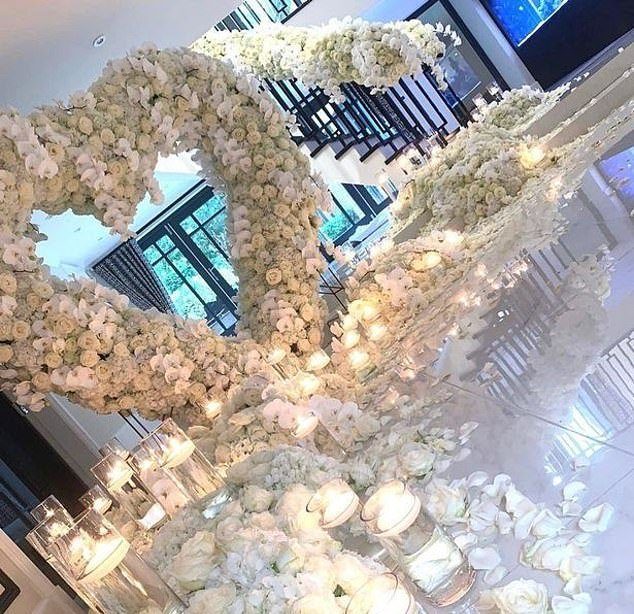 The England defender went all out with his floral display to pop the question