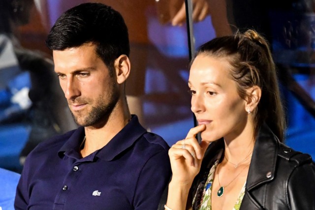 Both Djokovic and his wife Jelena have tested positive for coronavirus