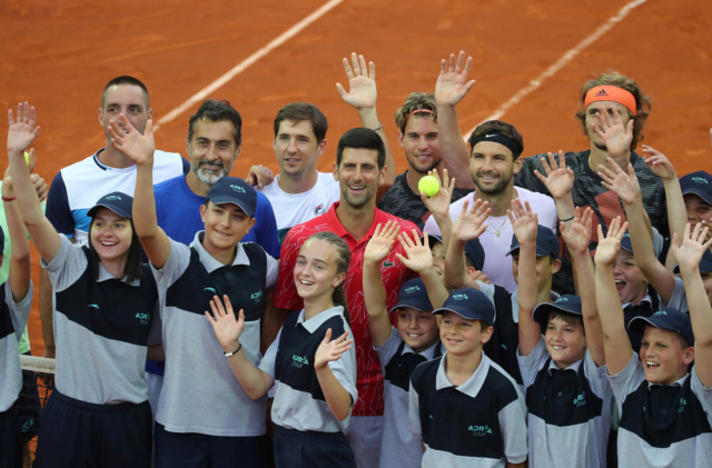 Djokovic recently organised the Adria Tour, with no social-distancing measures