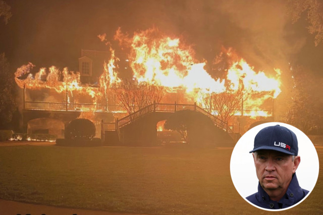 , Ex-Ryder Cup captain Davis Love III opens up about fire that destroyed his house as he just ‘stood and watched it burn’