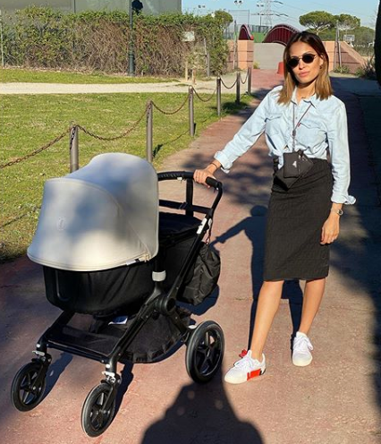 Hakim thanked Abouk for being his best friend during her pregnancy