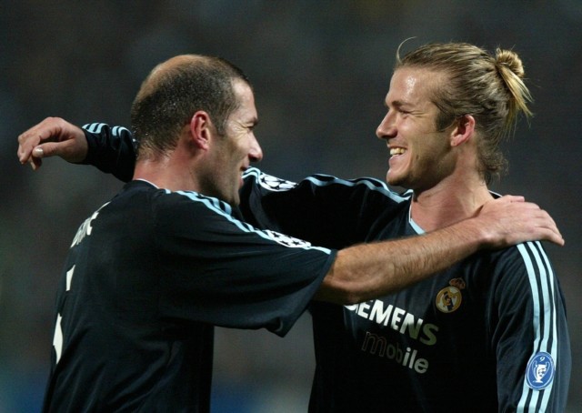 , Where are David Beckham’s team-mates from 2003 Real Madrid debut including Makelele, Figo and current boss Zidane?