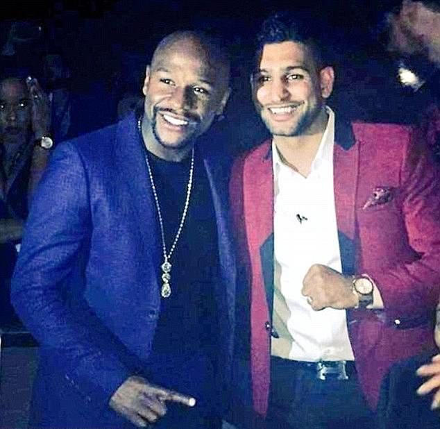 , Floyd Mayweather may only be returning to boxing at 43 because he’s blown $1bn fortune, says Amir Khan