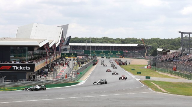 , British Formula One fans told to stay away from Silverstone with police and road blocks in place around circuit