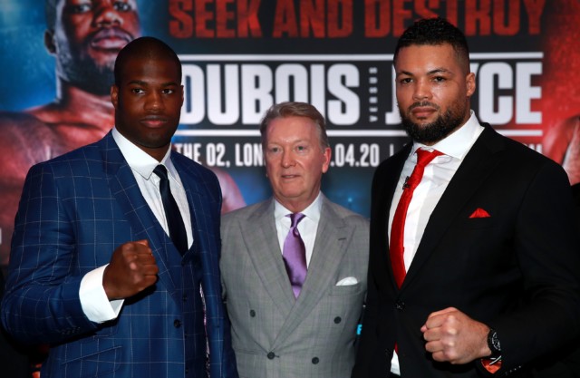 , Daniel Dubois vs Joe Joyce on course to be UK’s first post-lockdown boxing sell out in front of 18,000 fans