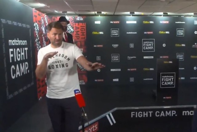 , Sky Sports forced to apologise after Eddie Hearn’s hilarious X-rated outburst in preview to Matchroom Fight Camp