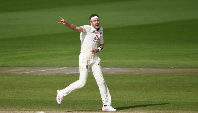 , Stuart Broad’s explosive burst gives England hope of victory as three wickets in 14 balls rock West Indies