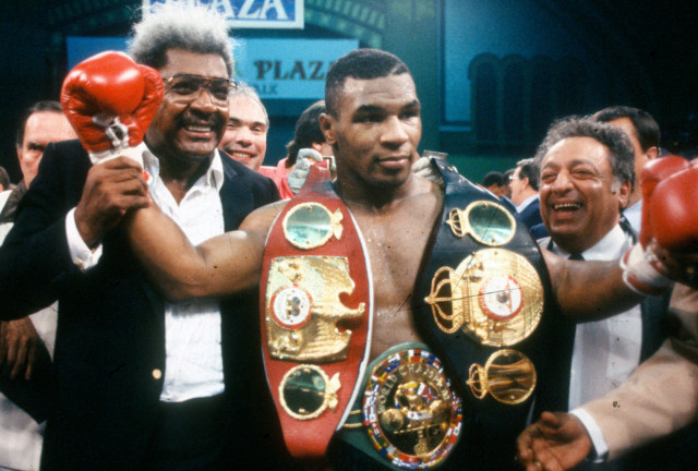 , Mike Tyson and Don King end bitter feud that saw Iron Mike call promoter a ‘reptilian motherf*****’ and sue him for £78m
