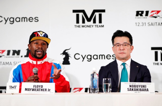, Floyd Mayweather in talks over comeback fight but Covid-19 preventing him from travelling to Japan – even on private jet