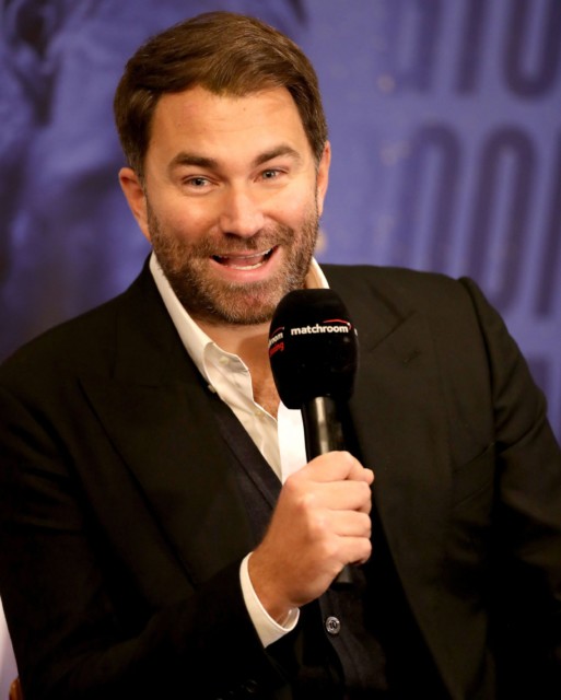 Boxing promoter Eddie Hearn says he tried to boast to Mike Tyson that he was Barry Hearn's son