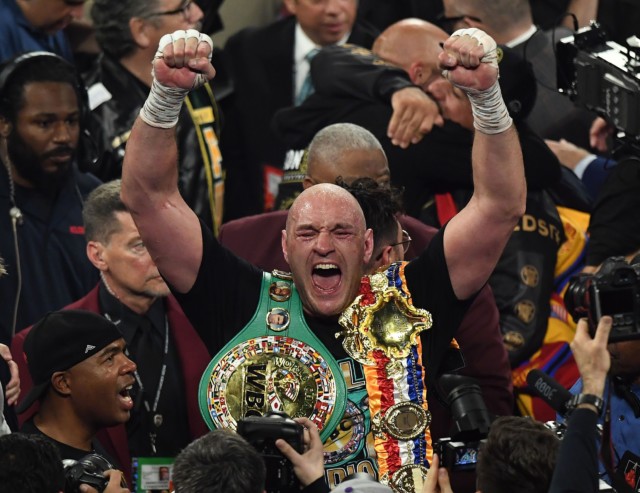 , Tyson Fury named ahead of Anthony Joshua in Ring Magazine’s top 10 heavyweights with Whyte third ahead of Wilder
