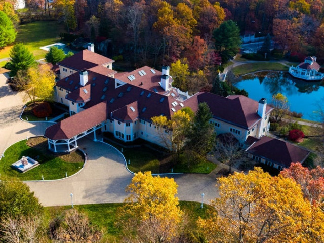 , Inside Mike Tyson’s extravagant 52-room mansion he sold to 50 Cent for £3.3m with two pools, nightclub and studio