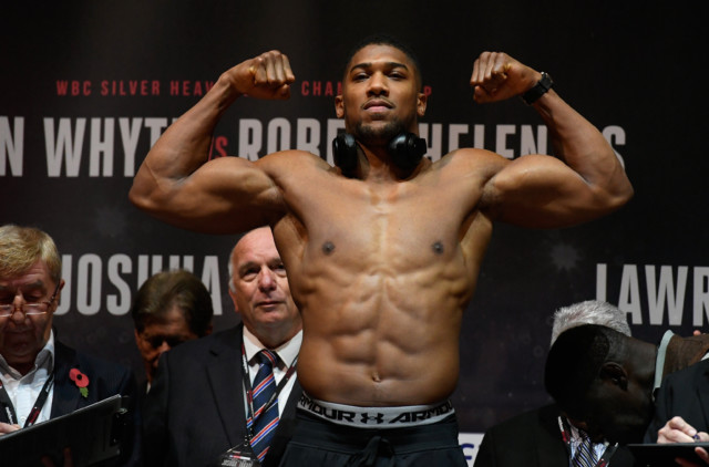 , Anthony Joshua body transformation pictures show he’s bulking back up to his brutal best in bid to KO Pulev