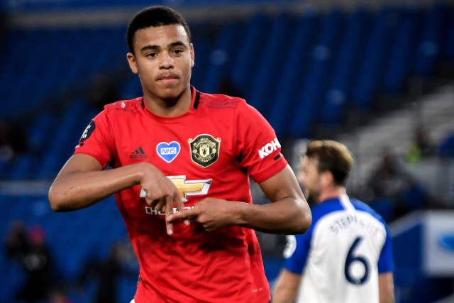 , Mason Greenwood dedicates Man Utd goal to Angel Gomes with ‘A’ celebration vs Brighton after pal’s release